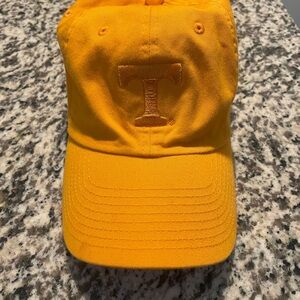 Nike Kids Orange Cap with Embroidered T